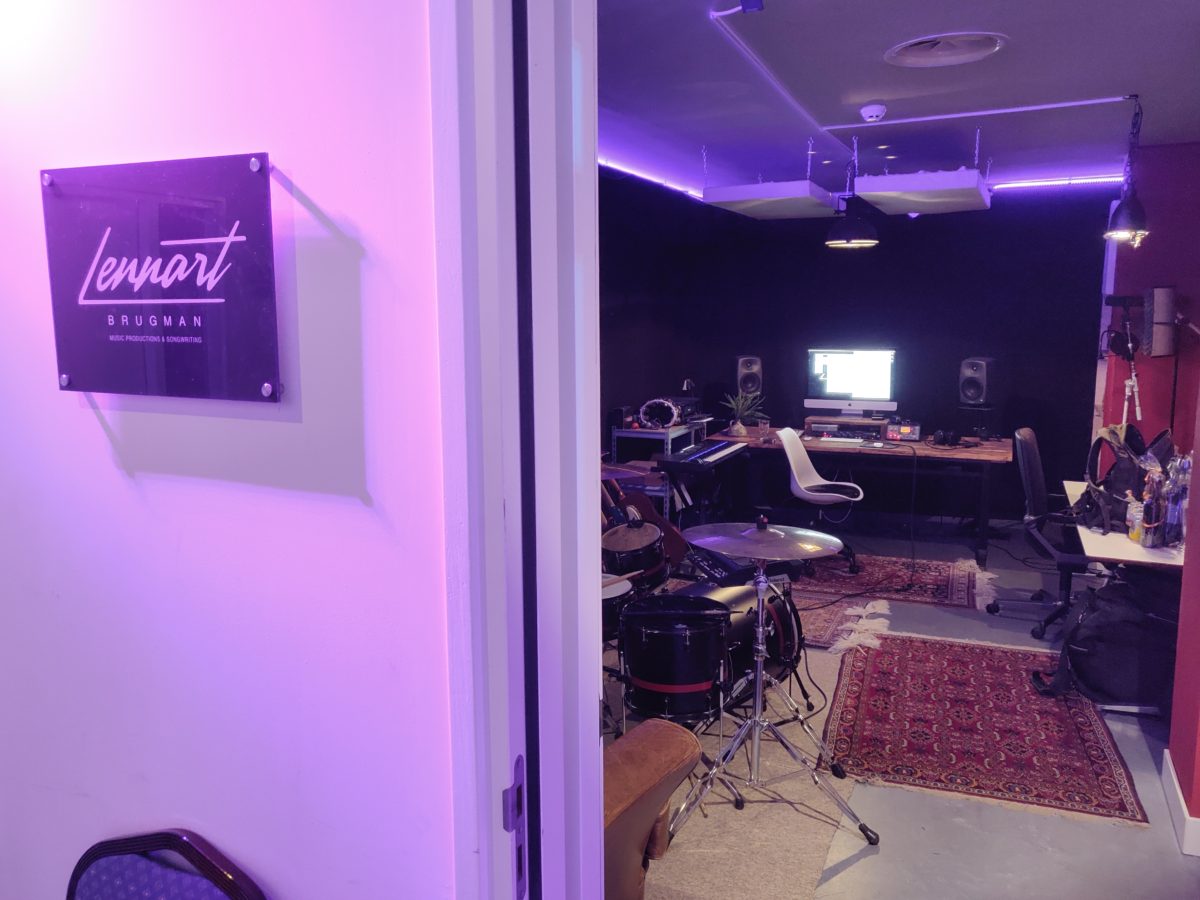 opening studio Lennart Brugman