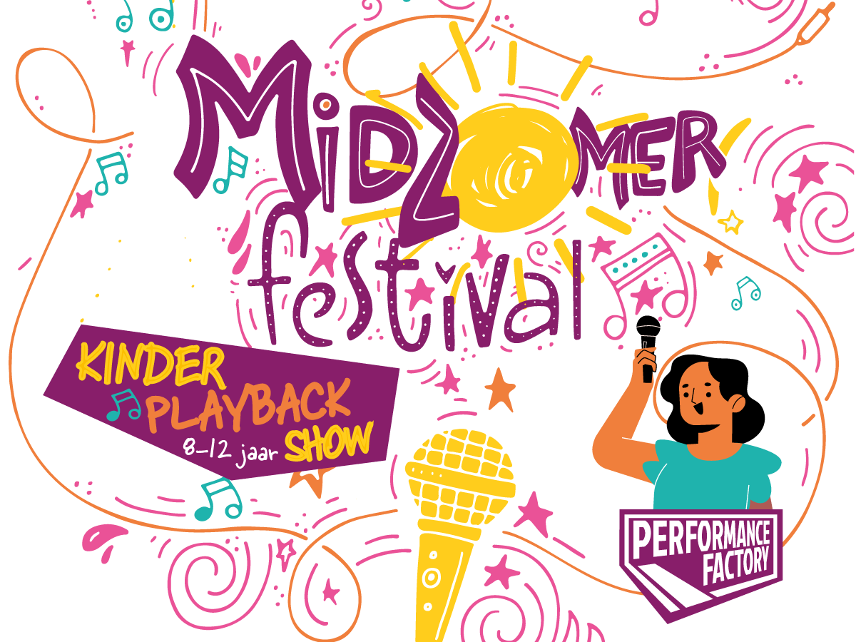 Kinderplaybackshow Midzomer Festival