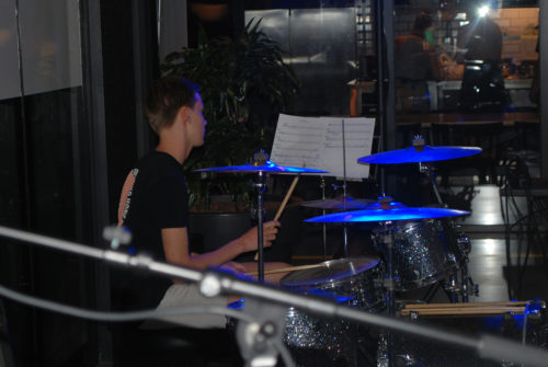leerlingenconcert drummer