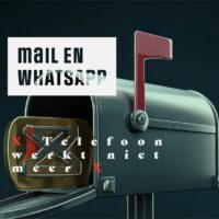 Geen telefoon